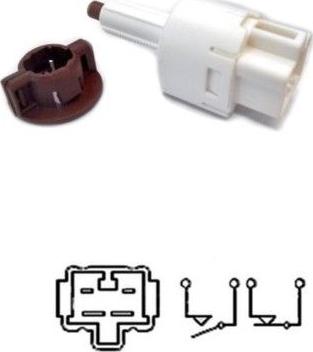 WE PARTS 411630069 - Comutator lumini frana aaoparts.ro