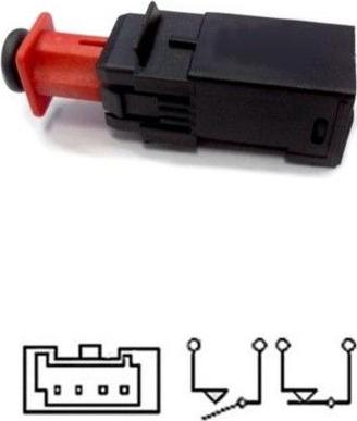 WE PARTS 411630065 - Comutator lumini frana aaoparts.ro