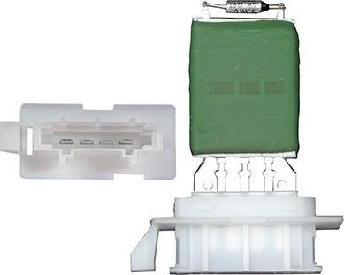 WE PARTS K109052 - Rezistor, ventilator habitaclu aaoparts.ro