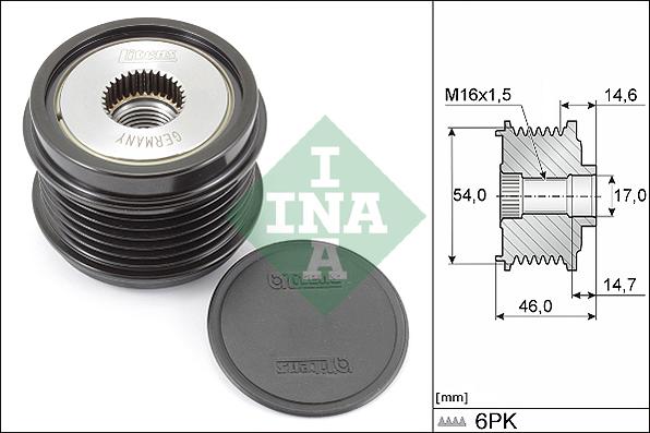Wilmink Group WG1990614 - Fulie, alternator aaoparts.ro
