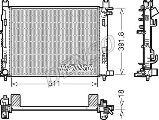 Wilmink Group WG1919574 - Radiator, racire motor aaoparts.ro