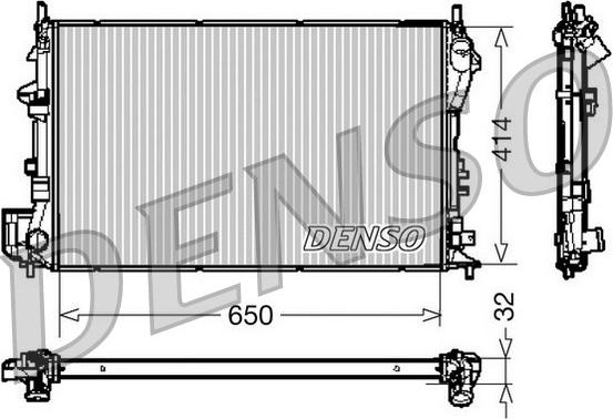 Wilmink Group WG1919276 - Radiator, racire motor aaoparts.ro