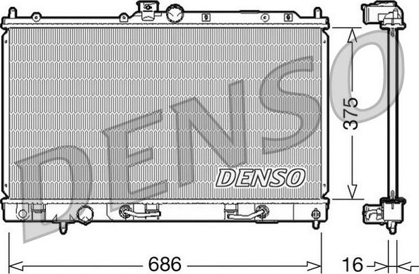Wilmink Group WG1919703 - Radiator, racire motor aaoparts.ro