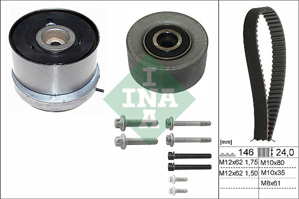 Wilmink Group WG1910461 - Set curea de distributie aaoparts.ro