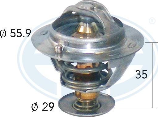 Wilmink Group WG1492847 - Termostat,lichid racire aaoparts.ro