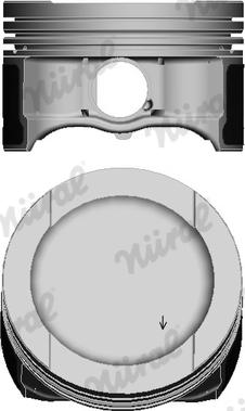 Wilmink Group WG1443680 - Piston aaoparts.ro