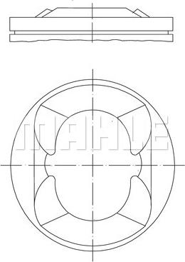 Wilmink Group WG1424527 - Piston aaoparts.ro