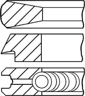 Wilmink Group WG1187041 - Set segmenti piston aaoparts.ro