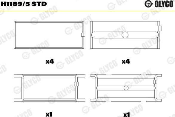 Wilmink Group WG1093945 - Set rulemt arbore cotit aaoparts.ro