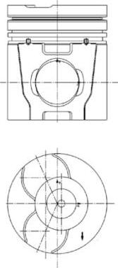 Wilmink Group WG1016285 - Set raparatii, piston / bucsa cursa cilindru aaoparts.ro