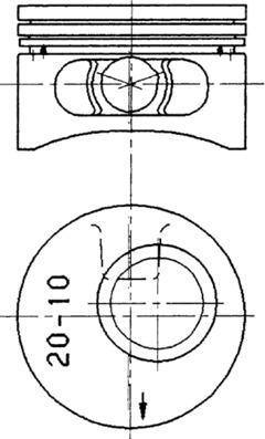 Wilmink Group WG1021937 - Piston aaoparts.ro