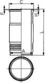 Wilmink Group WG1021755 - Camasa cilindru aaoparts.ro
