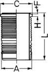 Wilmink Group WG1021765 - Camasa cilindru aaoparts.ro