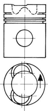Wilmink Group WG1023307 - Set raparatii, piston / bucsa cursa cilindru aaoparts.ro