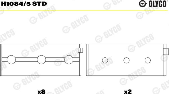 Wilmink Group WG1186186 - Set rulemt arbore cotit aaoparts.ro