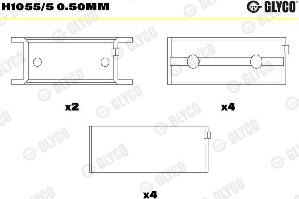 Wilmink Group WG1186137 - Set rulemt arbore cotit aaoparts.ro