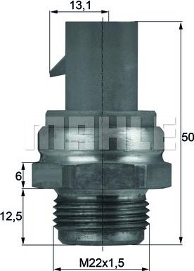 Wilmink Group WG1265984 - Comutator temperatura, ventilator radiator aaoparts.ro