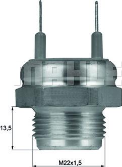 Wilmink Group WG1265974 - Comutator temperatura, ventilator radiator aaoparts.ro