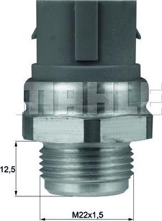 Wilmink Group WG1266023 - Comutator temperatura, ventilator radiator aaoparts.ro
