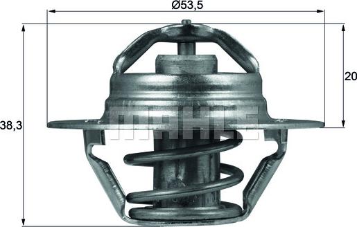 Wilmink Group WG1218007 - Termostat,lichid racire aaoparts.ro