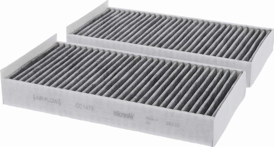 Wilmink Group WG1234533 - Filtru, aer habitaclu aaoparts.ro