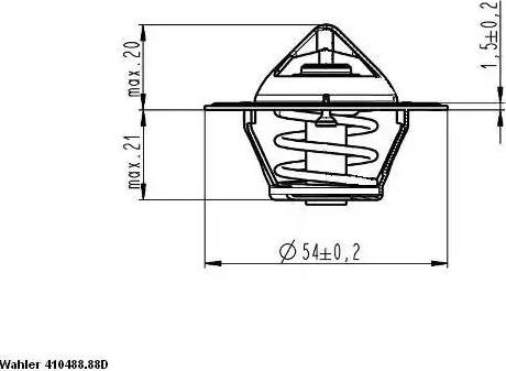 Wilmink Group WG1700034 - Termostat,lichid racire aaoparts.ro