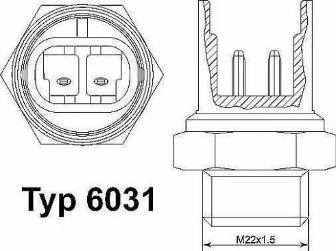 Wilmink Group WG1700183 - Comutator temperatura, ventilator radiator aaoparts.ro