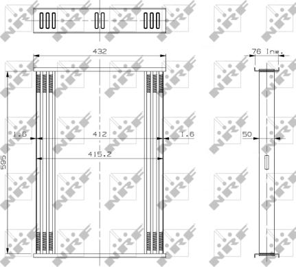 Wilmink Group WG1734287 - Reteaua radiatorului, intercooler aaoparts.ro