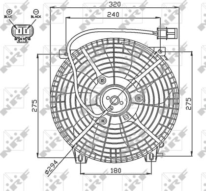Wilmink Group WG1720677 - Ventilator, radiator aaoparts.ro