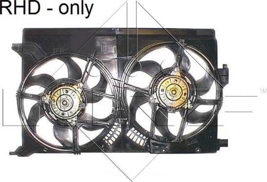 Wilmink Group WG1720285 - Ventilator, radiator aaoparts.ro