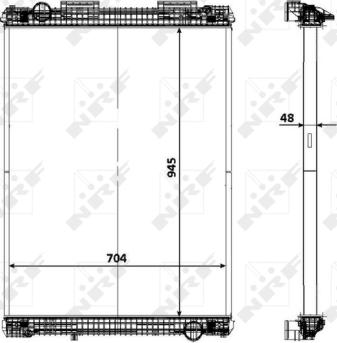 Wilmink Group WG1723326 - Radiator, racire motor aaoparts.ro