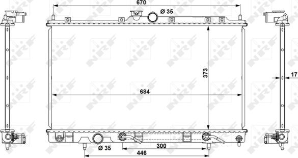 Wilmink Group WG1722594 - Radiator, racire motor aaoparts.ro