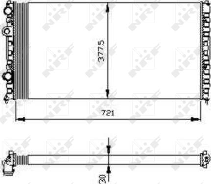 Wilmink Group WG1722883 - Radiator, racire motor aaoparts.ro