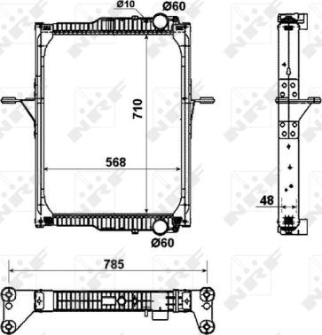 Wilmink Group WG1722313 - Radiator, racire motor aaoparts.ro