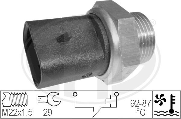 Wilmink Group WG1777079 - Comutator temperatura, ventilator radiator aaoparts.ro