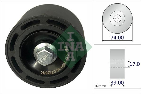 Wilmink Group WG2464351 - Rola ghidare / conducere, curea transmisie aaoparts.ro