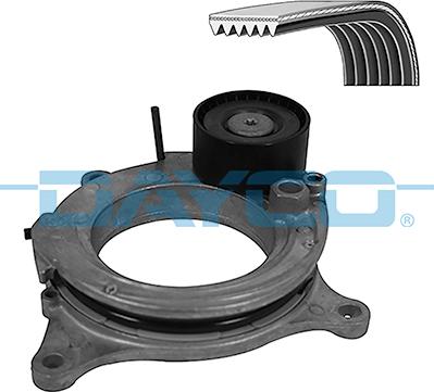 Wilmink Group WG2575816 - Set curea transmisie cu caneluri aaoparts.ro