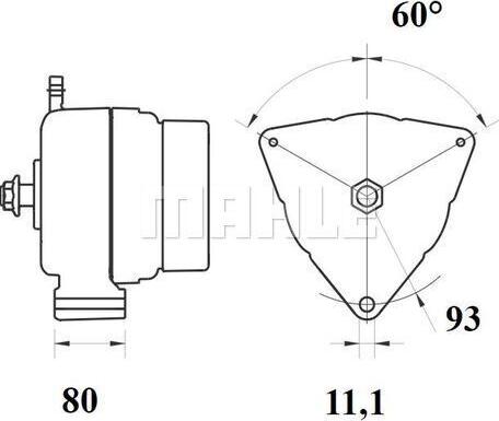 Wilmink Group WG2044005 - Generator / Alternator aaoparts.ro