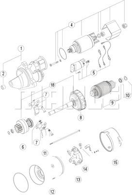 Wilmink Group WG2045405 - Starter aaoparts.ro