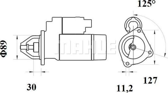 Wilmink Group WG2045393 - Starter aaoparts.ro