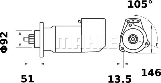 Wilmink Group WG2045290 - Starter aaoparts.ro