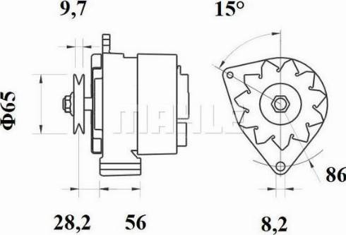 Wilmink Group WG2043597 - Generator / Alternator aaoparts.ro