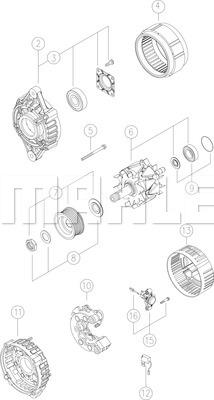 Wilmink Group WG2043604 - Generator / Alternator aaoparts.ro