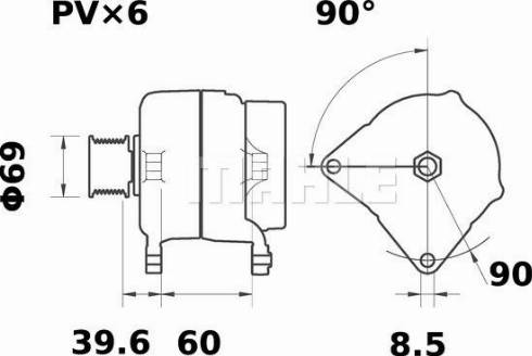 Wilmink Group WG2043757 - Generator / Alternator aaoparts.ro
