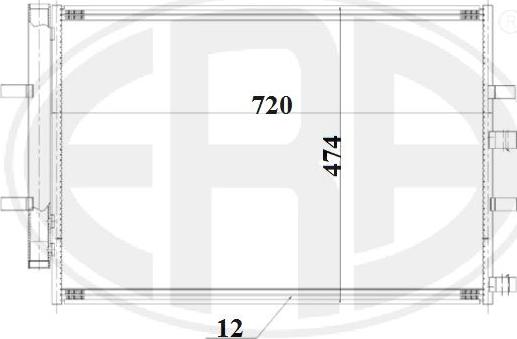 Wilmink Group WG2016797 - Condensator, climatizare aaoparts.ro