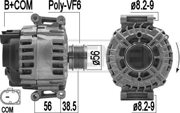 Wilmink Group WG2011422 - Generator / Alternator aaoparts.ro