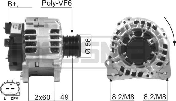 Wilmink Group WG2011645 - Generator / Alternator aaoparts.ro