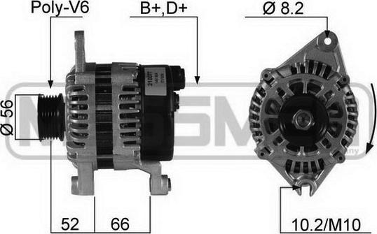 Wilmink Group WG2011604 - Generator / Alternator aaoparts.ro