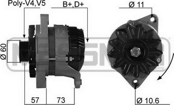 Wilmink Group WG2011683 - Generator / Alternator aaoparts.ro