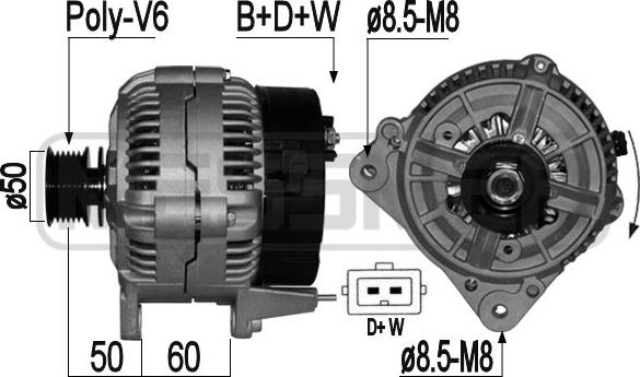 Wilmink Group WG2011010 - Generator / Alternator aaoparts.ro